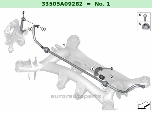 Barra stabilizzatore assale